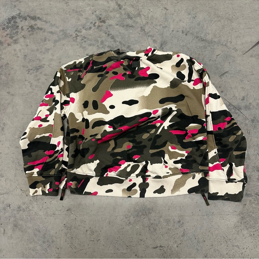 G-Star Raw loose fit camo all over pullover sweater - Picture 8 of 9